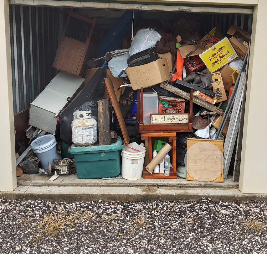 Storage Unit Auction in East Moline, IL at Bolt Storage East Moline